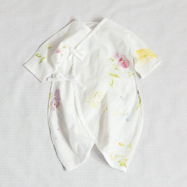 nani IRO Kokka Japanese Fabric New morning I Organic Double Gauze - A - 50cm