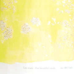 nani IRO Kokka Japanese Fabric Lei nani Organic Double Gauze - B - 50cm
