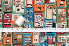 Japanese Fabric Retro Vending Machines - B - 50cm