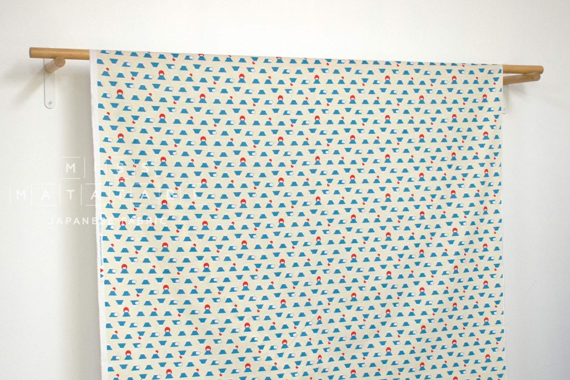 Japanese Fabric Mt Fuji - 50cm
