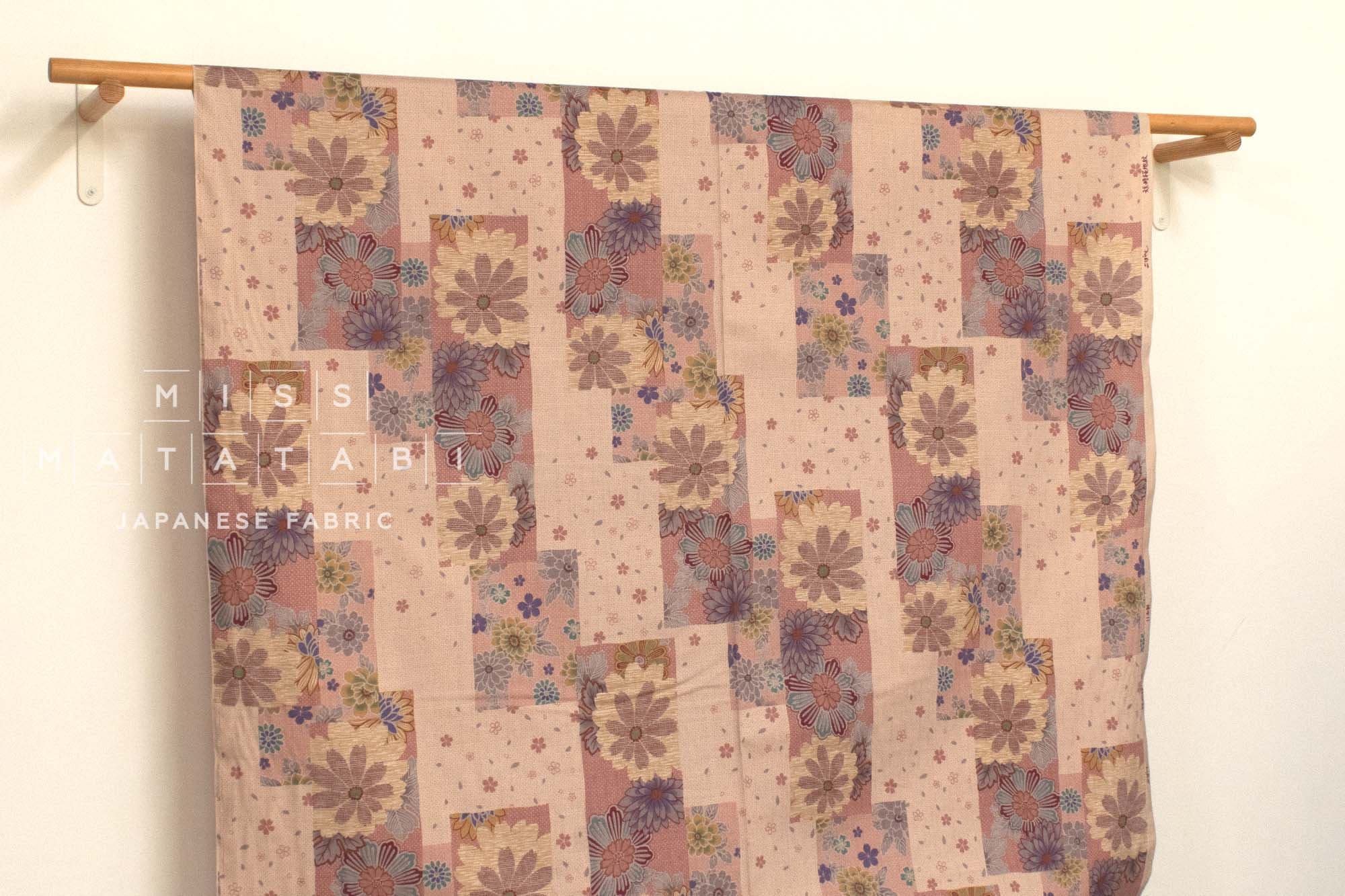 Japanese Fabric Tanzaku Sakura - B - 50cm