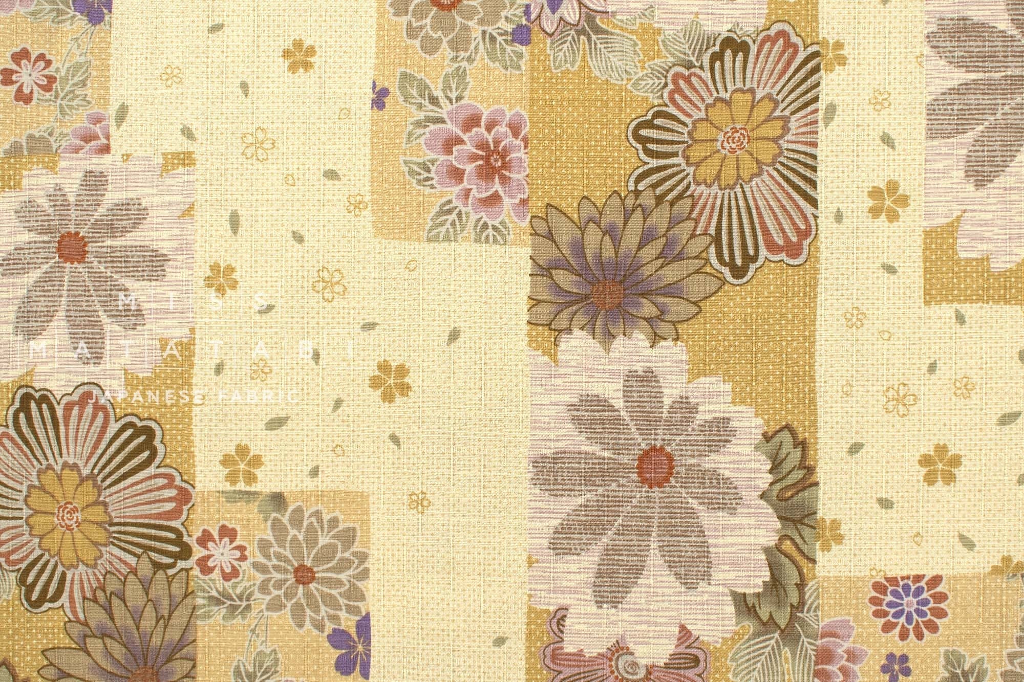 Japanese Fabric Tanzaku Sakura - C - 50cm