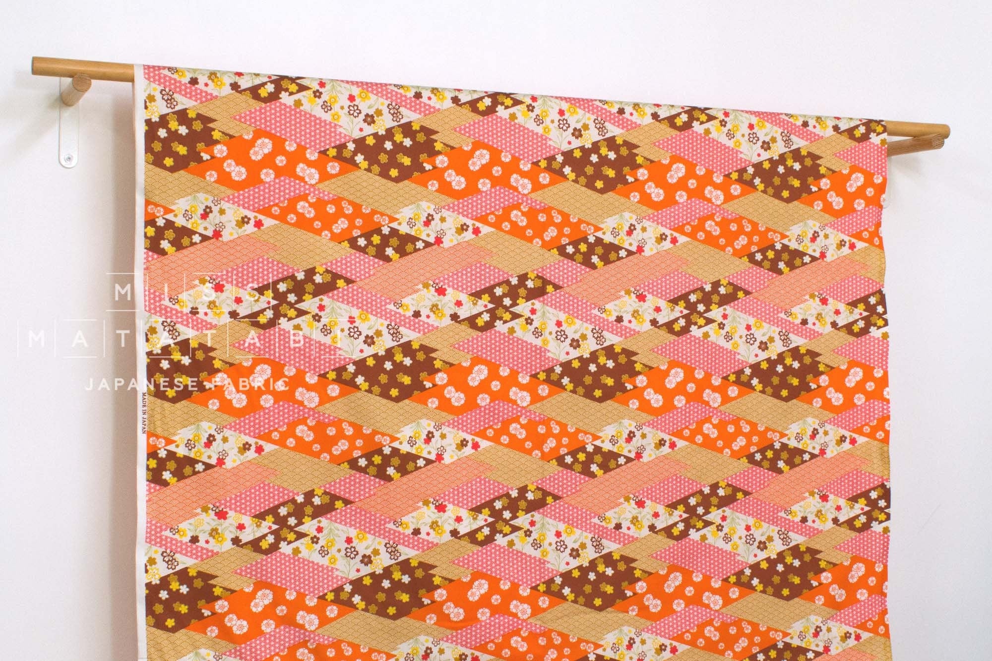Japanese Fabric Spring Wagara I - E - 50cm