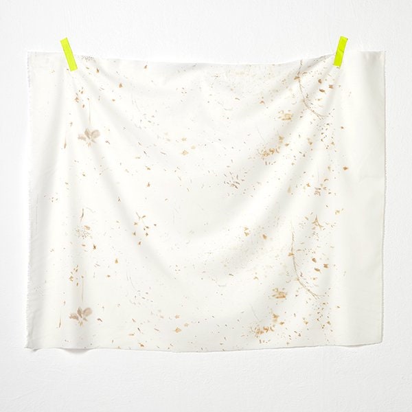 nani IRO Kokka Japanese Fabric Flowers bloom Silk Blend - E - 50cm