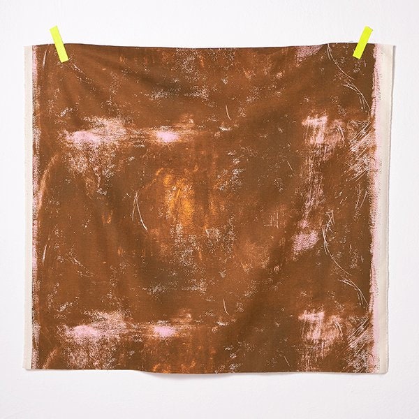 nani IRO Kokka Japanese Fabric Yes！Tableau Herringbone - D - 50cm