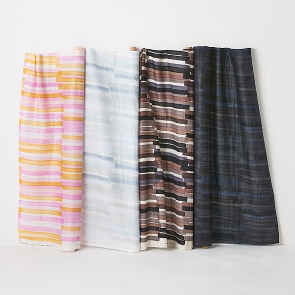 nani IRO Kokka Japanese Fabric GRACE Organic Double Gauze - B - 50cm