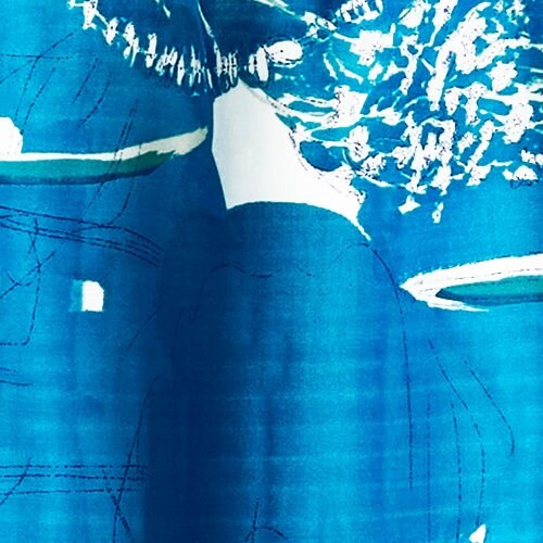 nani IRO Kokka Japanese Fabric KOMOREBI Organic Double Gauze - C - 50cm