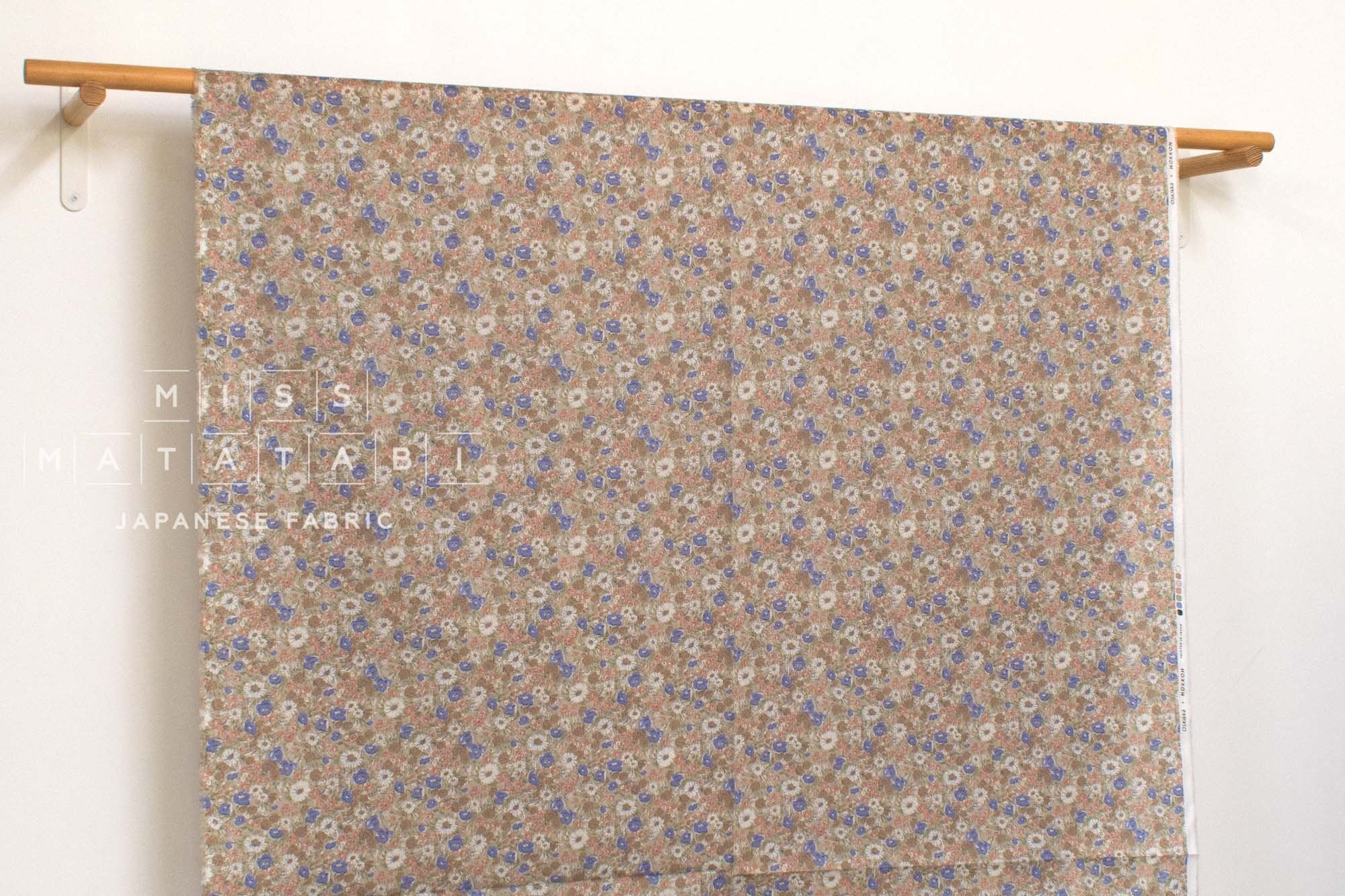 Japanese Fabric Wild Meadow - A - 50cm