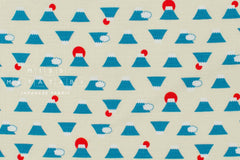 Japanese Fabric Mt Fuji - 50cm
