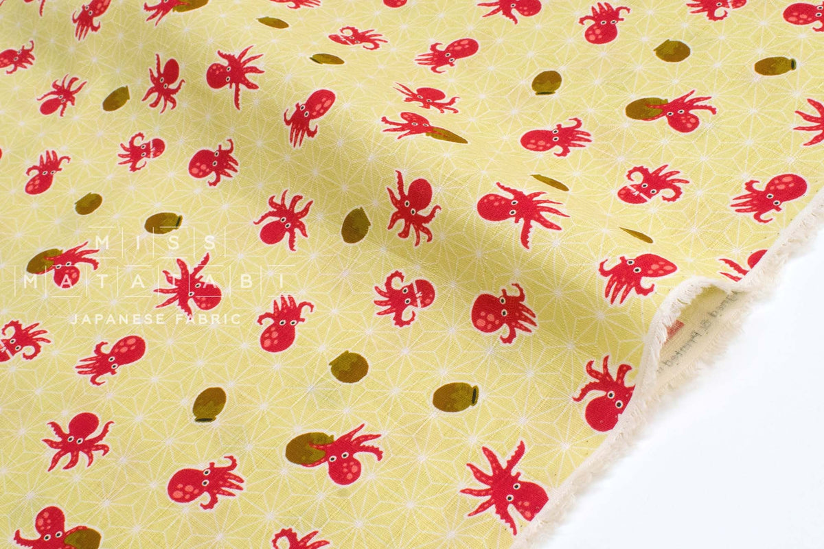 Japanese Fabric Tako Octopus - A - 50cm