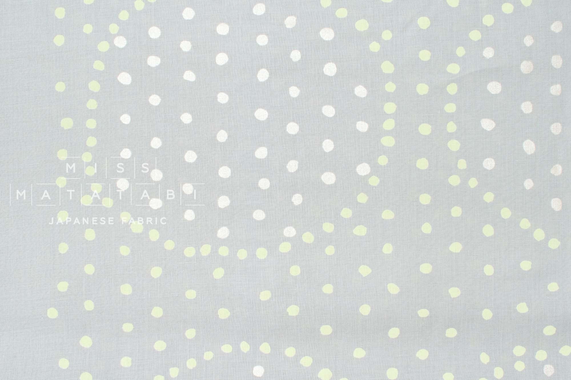 nani IRO Kokka Japanese Fabric Naomi Ito x Anu Tuominen Ympäri Pocho Linen - A Pajunkissat - 50cm