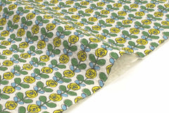 Japanese Fabric Cotton Seersucker Mini Roses - B - 50cm