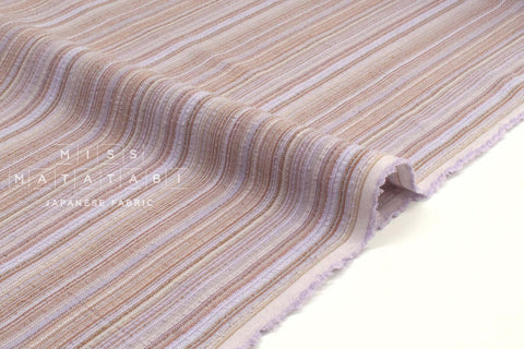 Japanese Fabric Yarn Dyed Shijira Stripes - 49 - 50cm