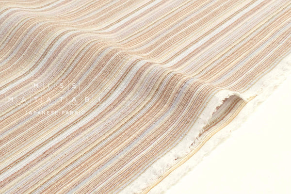 Japanese Fabric Yarn Dyed Shijira Stripes - 41 - 50cm