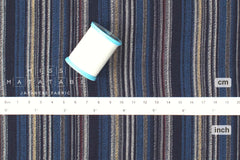 Japanese Fabric Yarn Dyed Shijira Stripes - 3 - 50cm