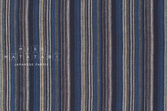 Japanese Fabric Yarn Dyed Shijira Stripes - 3 - 50cm