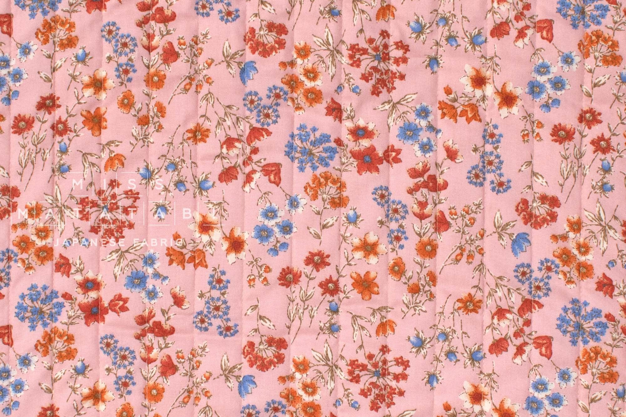 Japanese Quilted Cotton Erica - B - 50cm