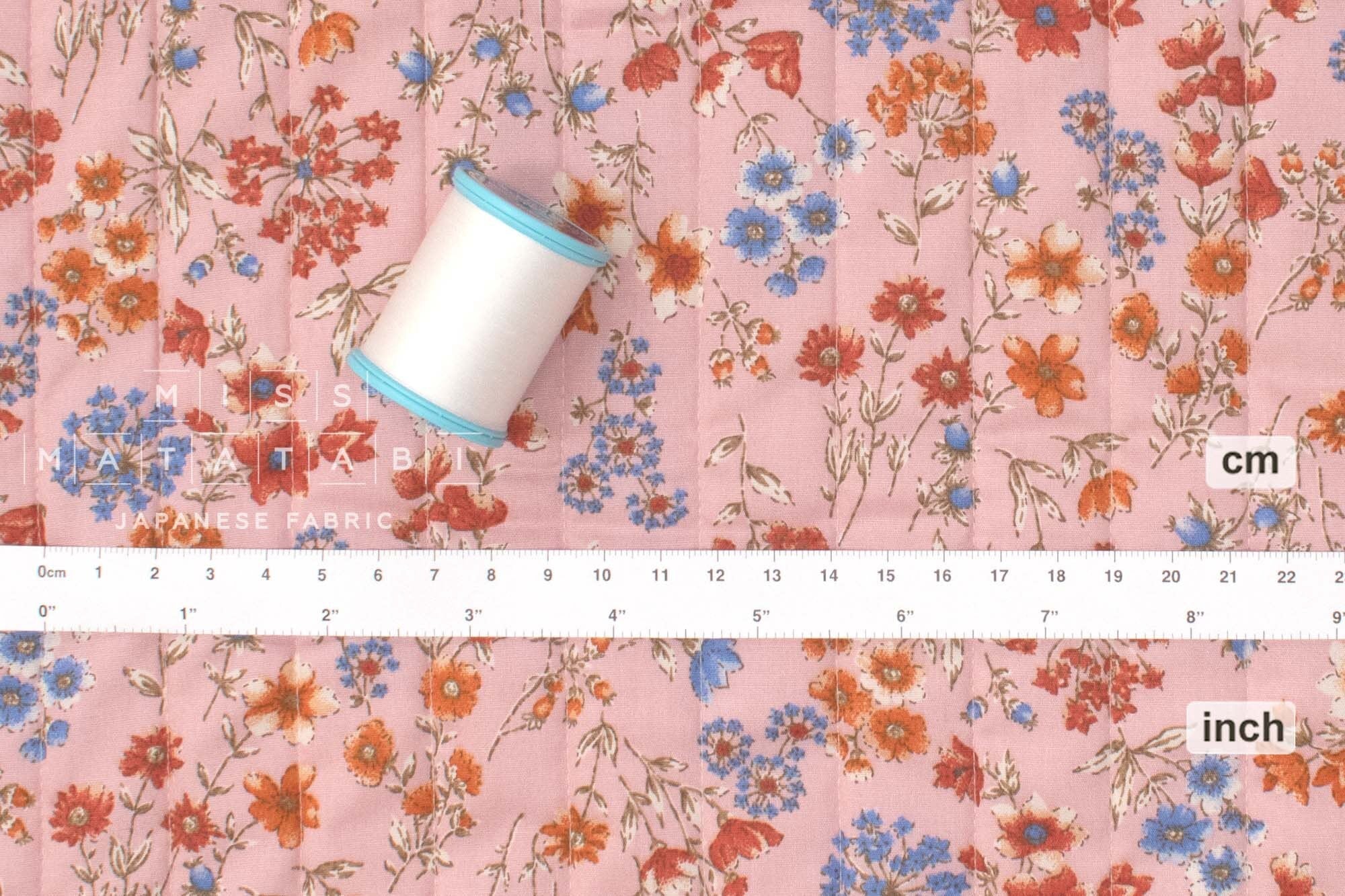 Japanese Quilted Cotton Erica - B - 50cm