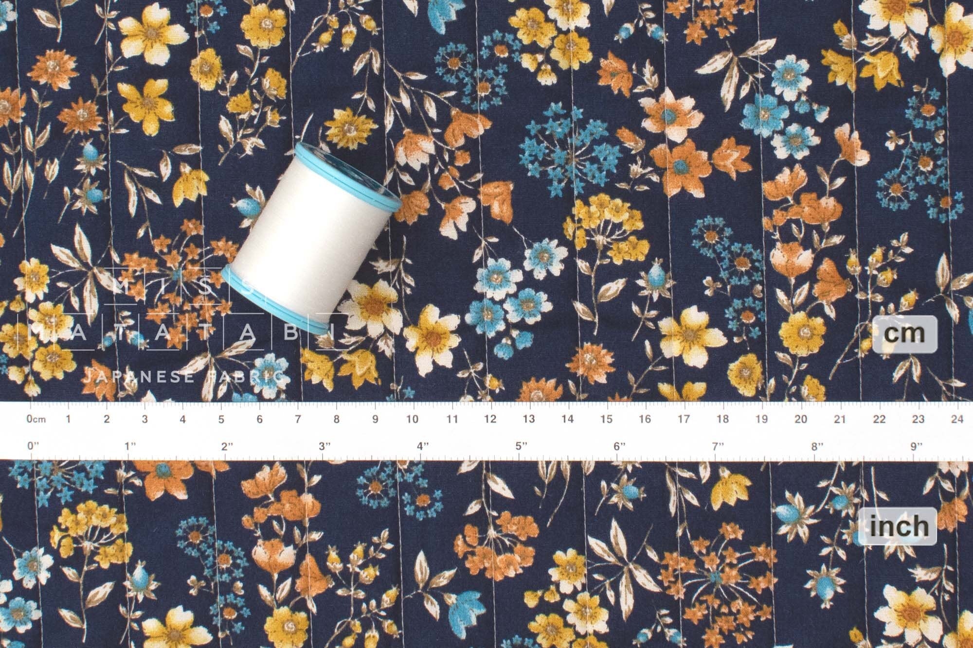 Japanese Quilted Cotton Erica - D - 50cm