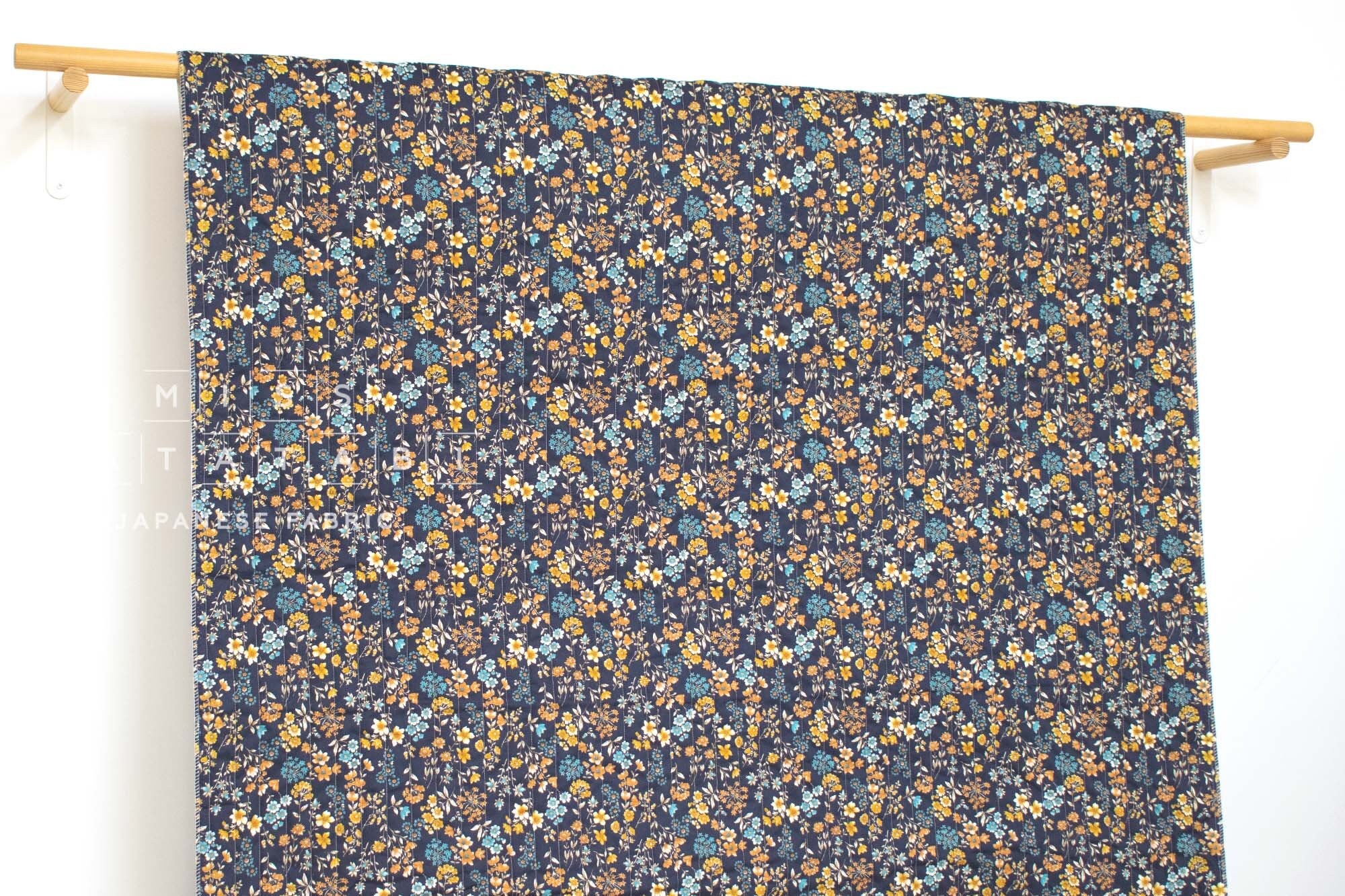 Japanese Quilted Cotton Erica - D - 50cm