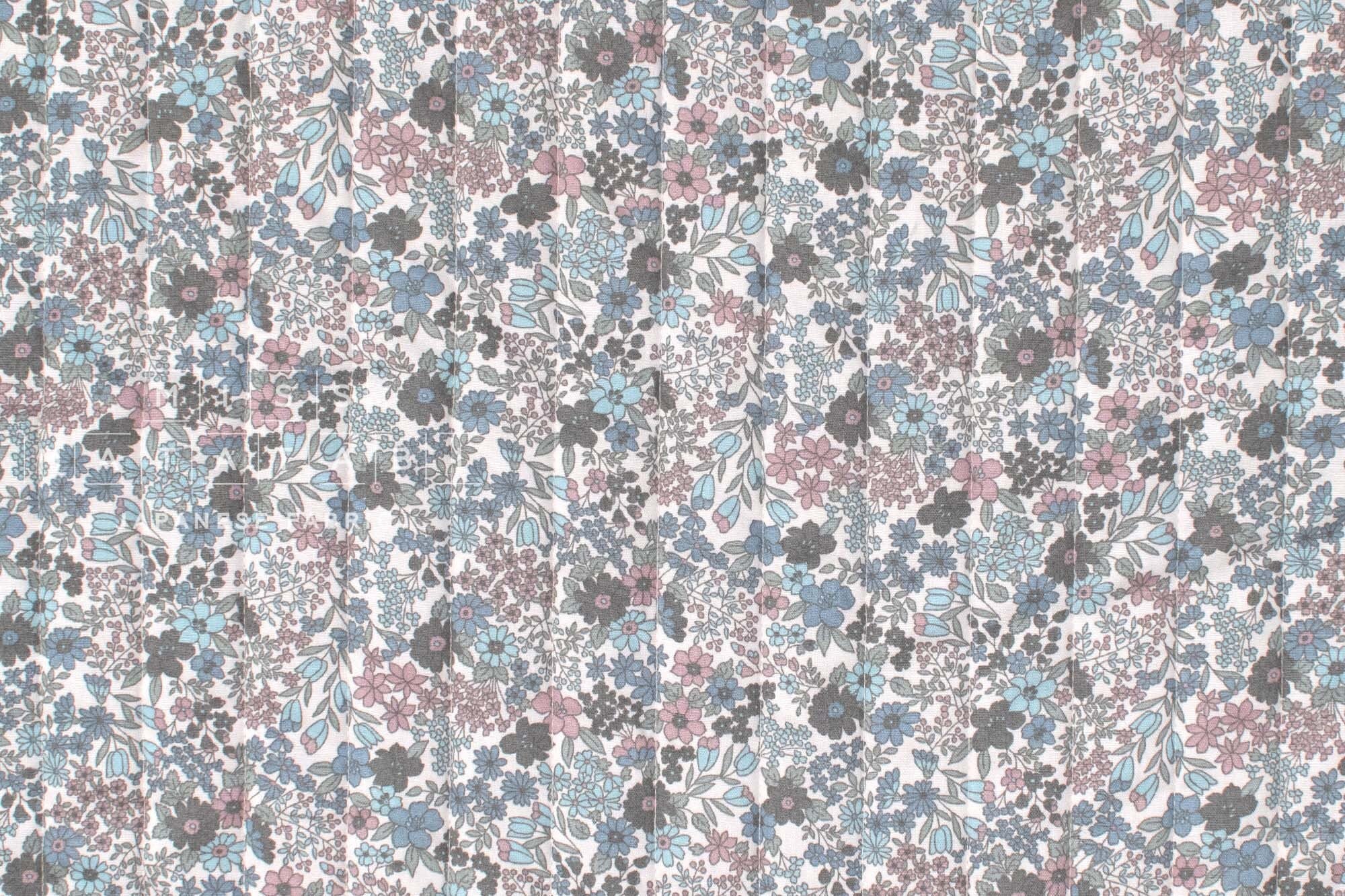 Japanese Quilted Cotton Fleur - D - 50cm