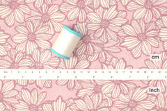 Japanese Fabric Marguerite Daisy - A1 - 50cm