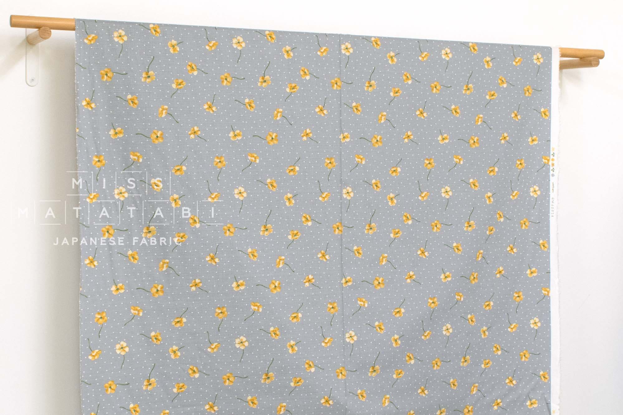 Japanese Fabric Nasturtium - B2 - 50cm