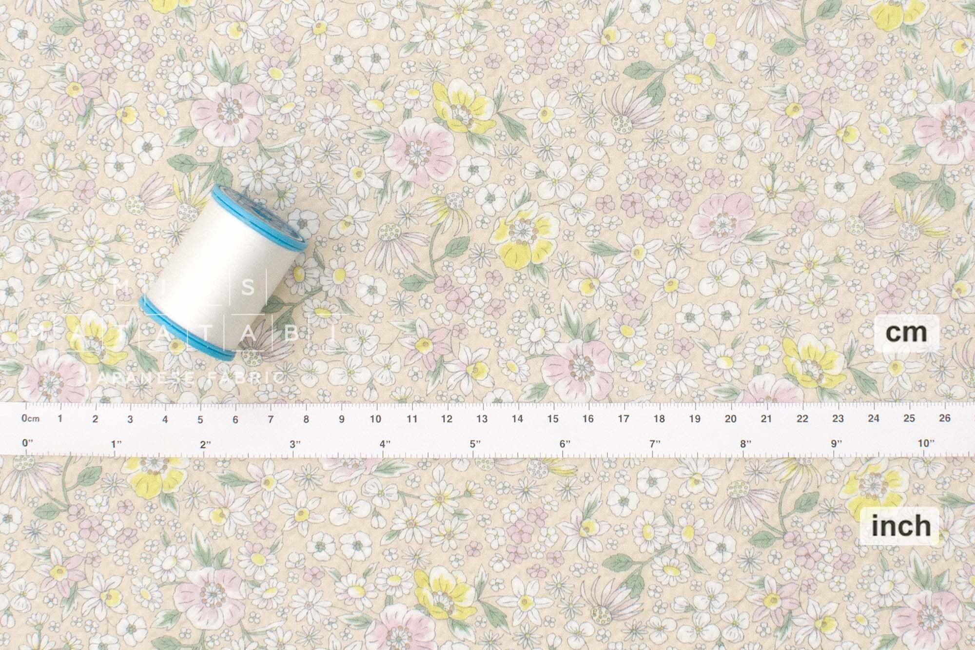 Japanese Fabric Elizabeth Ripple - A - 50cm