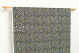 Japanese Fabric Sophia - mustard, charcoal - 50cm