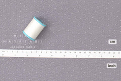 Japanese Fabric Cotton Seersucker Pindots - C - 50cm
