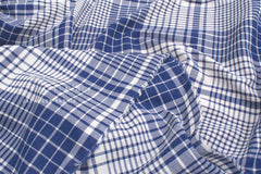 Yarn Dyed Cotton Plaid - blue