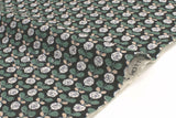 Japanese Fabric Cotton Seersucker Mini Roses - D - 50cm