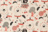 Japanese Fabric Kokka Sanae Sugimoto Humming Flower - A - 50cm