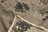 Japanese Fabric Crepe Voile - black - 50cm