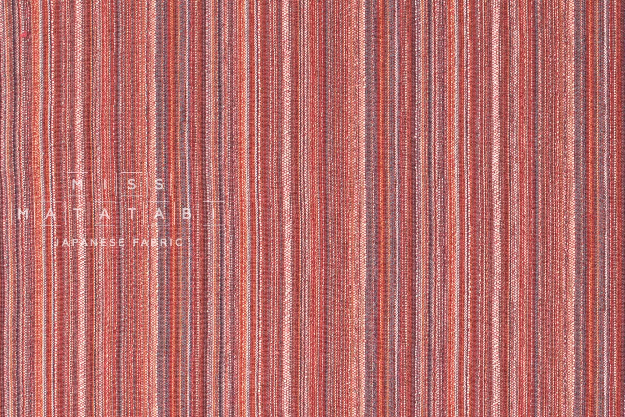 Japanese Fabric Yarn Dyed Shijira Stripes - 13 - 50cm