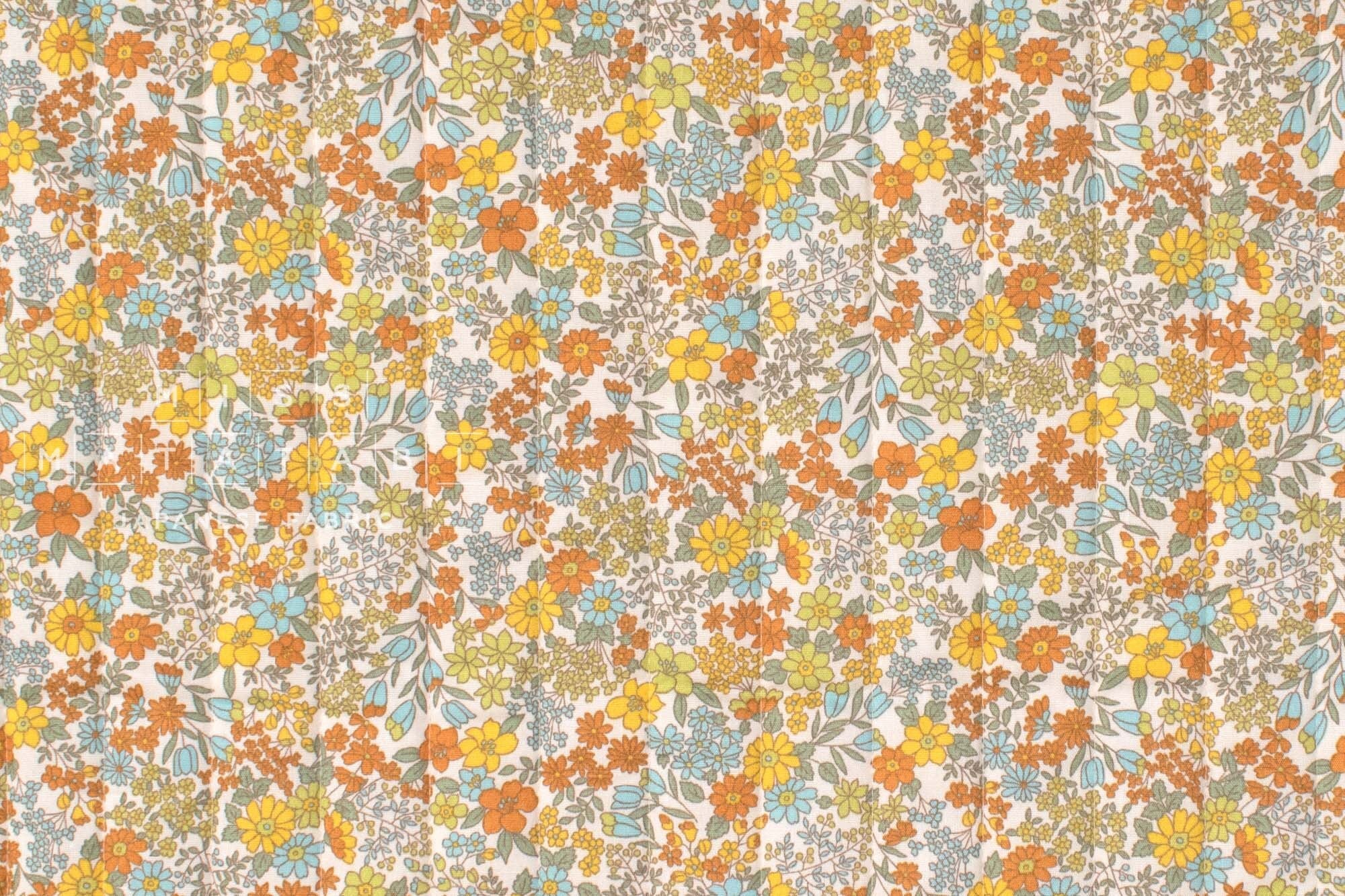 Japanese Quilted Cotton Fleur - C - 50cm