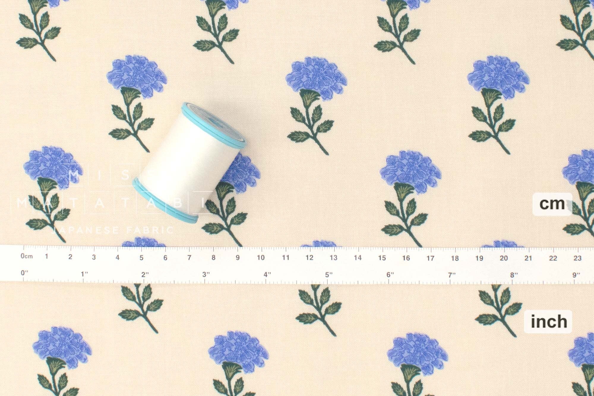 Cotton + Steel Rifle Paper Co. Vintage Garden Marisol - cream - 50cm