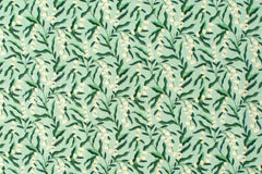 Cotton + Steel Rifle Paper Co. Vintage Garden Lily - mint metallic - 50cm