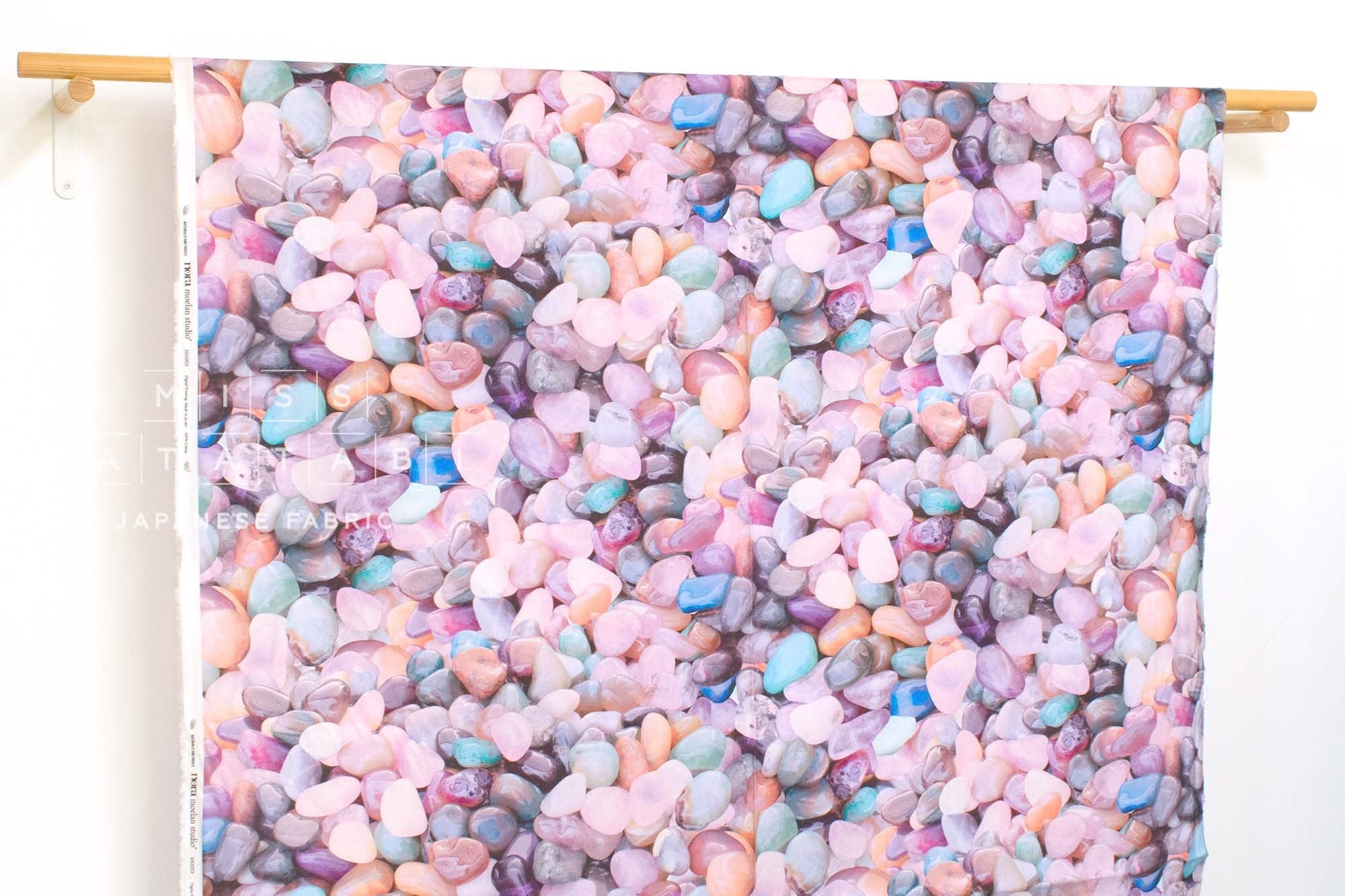 Japanese Fabric Power Stone Print - 50cm