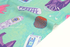 Japanese Fabric 90s Boy at Home - 50cm