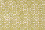 Japanese Fabric Shokunin Collection Sun-Dried Embroidered Linen Blend - pistachio green -  50cm