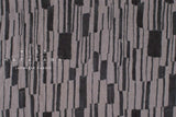 Japanese Fabric Chijimi Crepe Laneway Walk - grey - 50cm