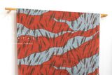 Japanese Fabric Ripple Wave Lawn Canyon - C - 50cm