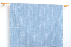 Japanese Fabric Indigo Style Shibori Print II - B - 50cm