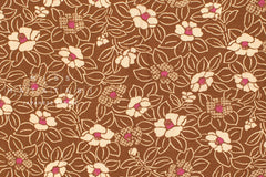 Japanese Fabric Kanokomon Tsubaki - C - 50cm