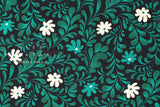 Japanese Fabric Tiled Floral - D - 50cm