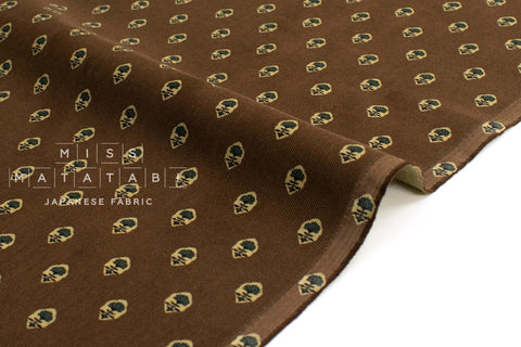Japanese Fabric Corduroy Provence Style - B - 50cm