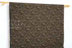 Japanese Fabric Corduroy Where the Animals Meet - E - 50cm