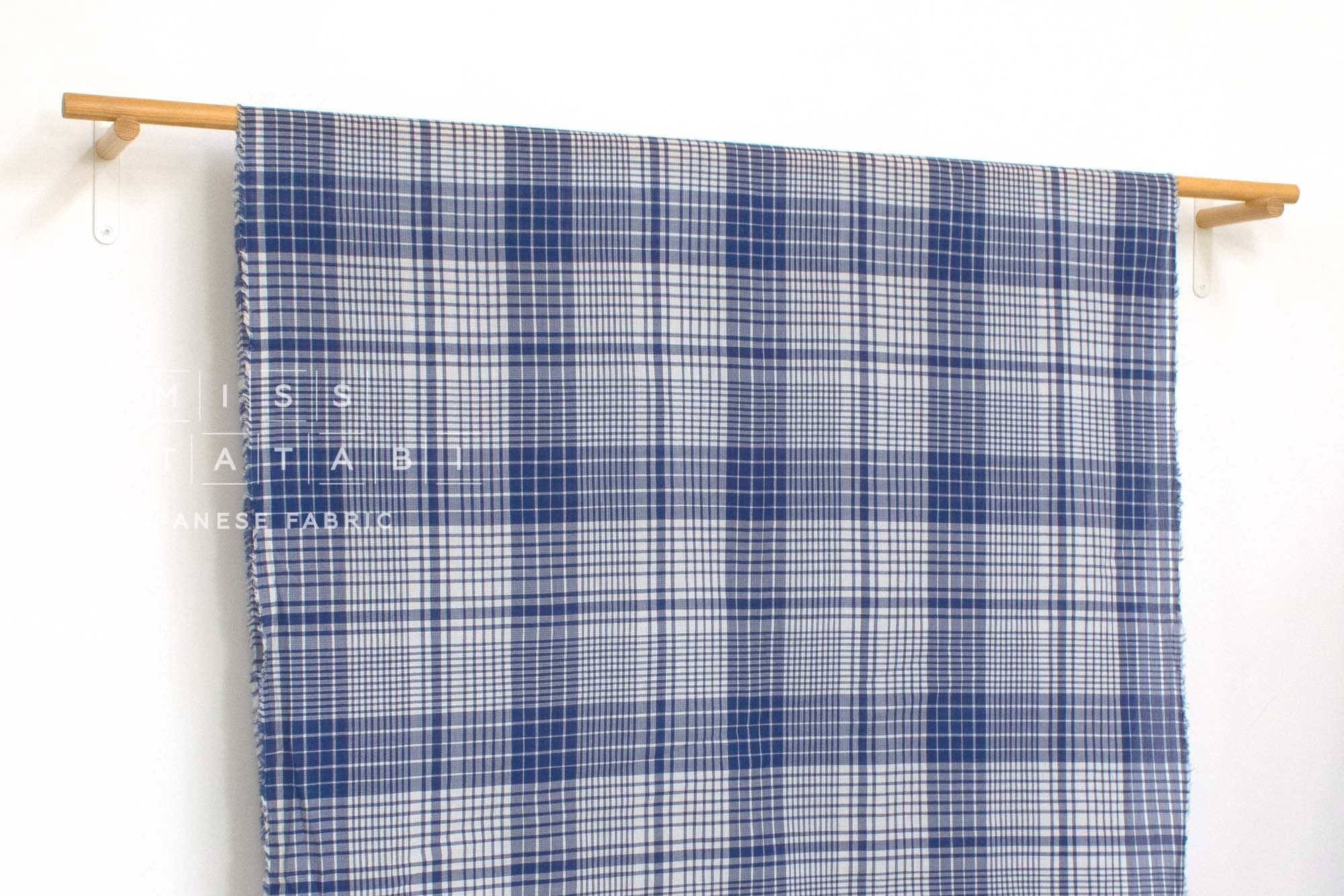 Yarn Dyed Cotton Plaid - blue