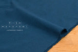Japanese Fabric Washed Cotton - blue 266 - 50cm